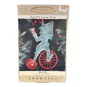 Uncle Sam Hallmark Keepsake Ornament Turn-of-the Century Parade Showcase 1996